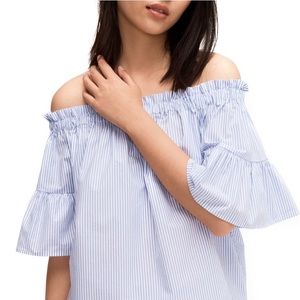 Kate Spade Broome St Off the Shoulder Top